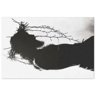 Christ with Crown of Thorns Decoupage Tissue Paper