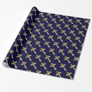 Christian cross pattern