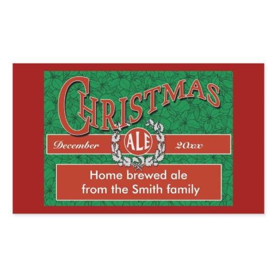 Christmas Beer, Ale and Brew Labels