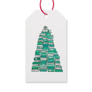 Christmas Book Tree Gift Tags