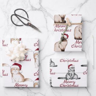 Christmas Cat Pattern   Sheets