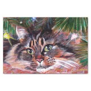 Christmas Cat Tissue Paper