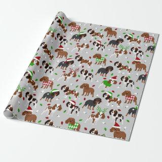 Christmas Cavalier King Charles Spaniel
