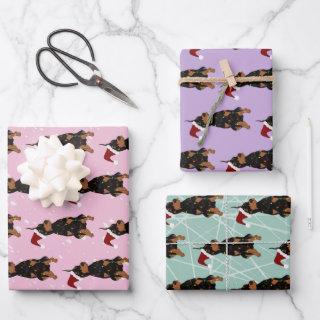 Christmas Doberman Pinscher   Sheets