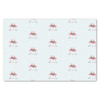 Christmas Flamingos Starfish Tissue Paper