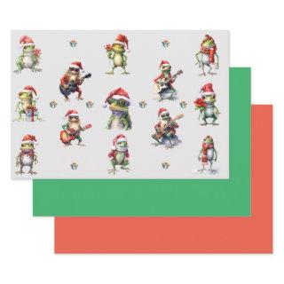 Christmas Frog Rock Band
