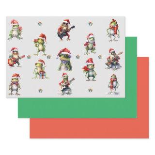 Christmas Frog Rock Band