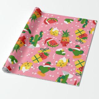 christmas fruit strawberry watermelon lemon