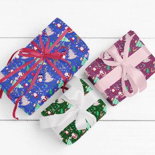Christmas Fun Ditzy Santa   Sheets