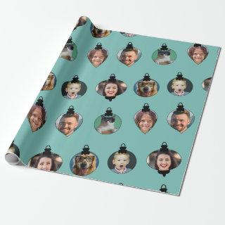 Christmas Funny Family Photo Faces Ornaments