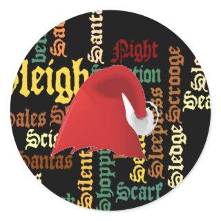 Christmas gift Have a Nice Day & a Better Night Classic Round Sticker