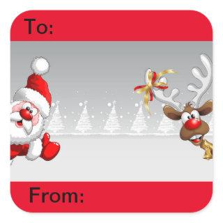 Christmas gift labels