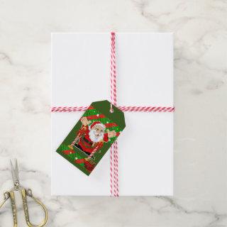 Christmas Gift Tags Santa Claus