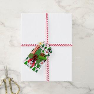 Christmas Gift Tags Snowman