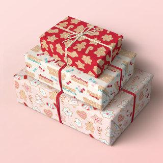 Christmas Gingerbread Cookies and Candy Patterns  Sheets