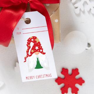 Christmas Gnomes Personalized Gift Tags
