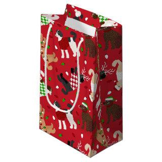 Christmas Goldendoodle Labradoodle Small Gift Bag