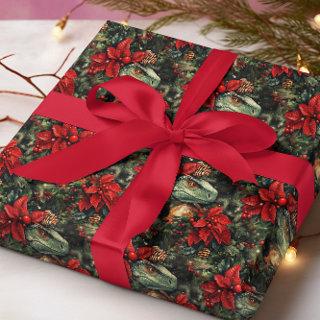 Christmas Holiday Dinosaur  pattern