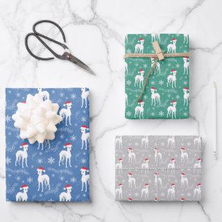 Christmas Iggy Italian Greyhound Custom Color  Sheets