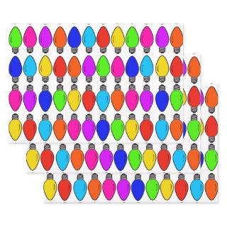 Christmas Lightbulbs Pattern  Sheets
