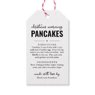 Christmas Morning Pancake Mix in a Jar Gift Tag