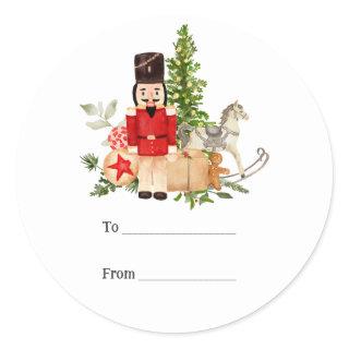 Christmas Nutcracker Festive Holiday | Gift Tag