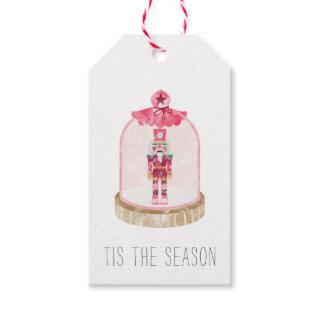 Christmas Nutcracker Toy Soldier Snow Globe Gift Tags