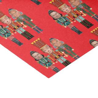 Christmas Nutcracker Trump Kennedy  Tissue Paper
