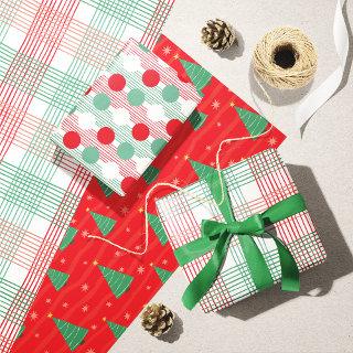 Christmas Plaid Trees  Sheets