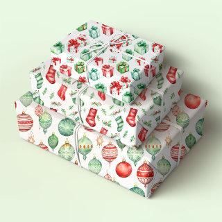 Christmas Presents, Stockings and Ornaments  Sheets