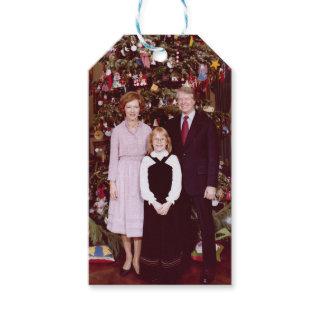 Christmas President James Jimmy Carter White House Gift Tags
