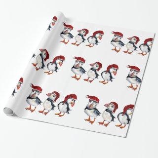 Christmas Puffins