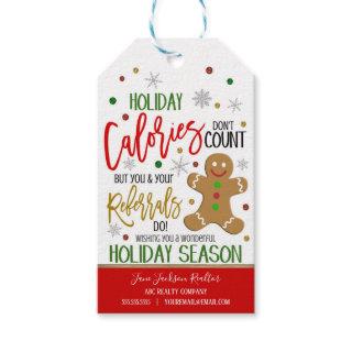 Christmas Realtor Pop By Gift Tags