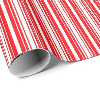 Christmas Red and White Stripes