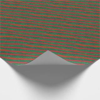Christmas Red Green Stripes Holiday