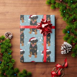 Christmas Rottweiler