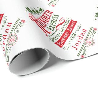 Christmas Santa Clause Delivery North Pole Express