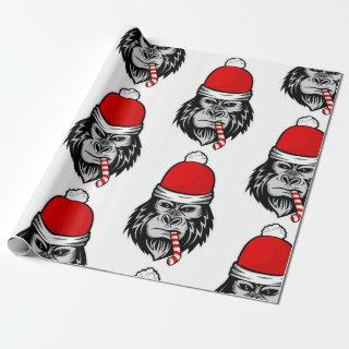 christmas santa gorilla