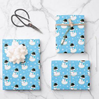 Christmas Snowman Cookie Pattern  Sheets