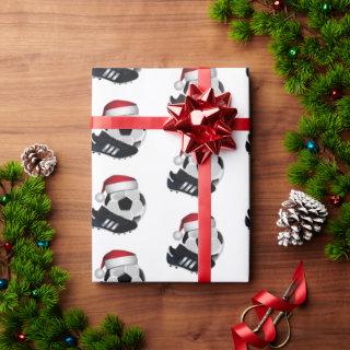 Christmas Soccer Ball and Shoe
