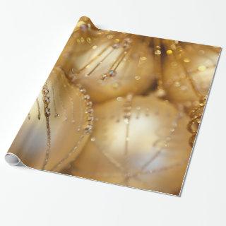 Christmas Stylish Shiny Gold Ornaments Texture