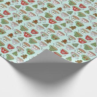 Christmas Teacups Holiday mint