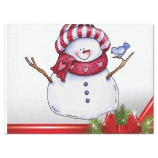 Christmas Tissue Paper, Snowman Tissue Paper