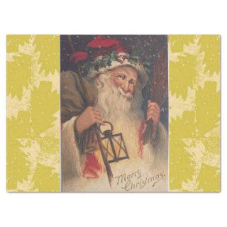 Christmas Tissue Paper, Vintage Santa Tissue Paper