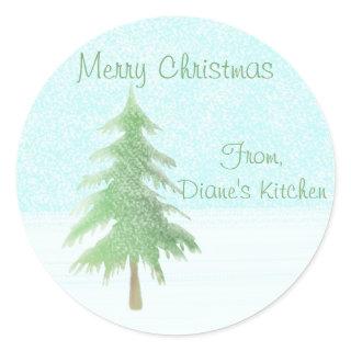 Christmas Tree Bakery Label