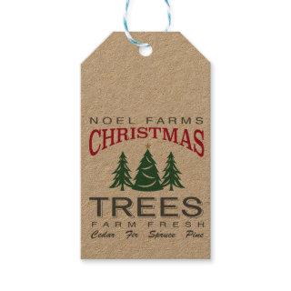 CHRISTMAS TREE FARM GIFT TAGS
