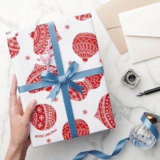 Christmas tree ornament pattern