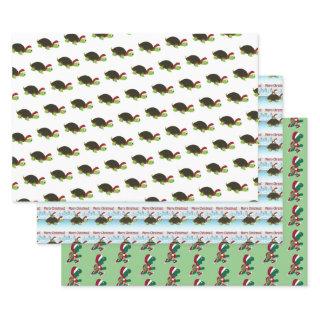 Christmas Turtles  Sheets