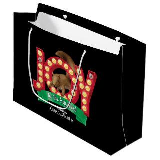 Christmas Vacation | Joy to the Squirrel Large Gift Bag