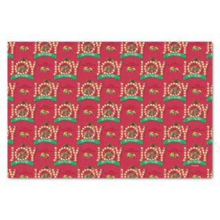 Christmas Vacation | Joy to the Squirrel Pattern Tissue Paper